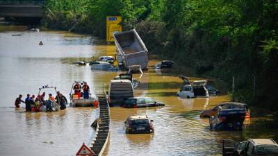 Мощнейшее наводнение в Европе захватывает все новые территории