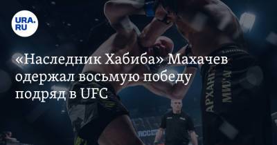 «Наследник Хабиба» Махачев одержал восьмую победу подряд в UFC