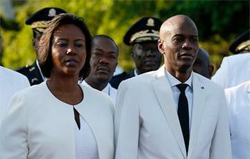 Жена убитого президента Гаити вернулась после лечения в США