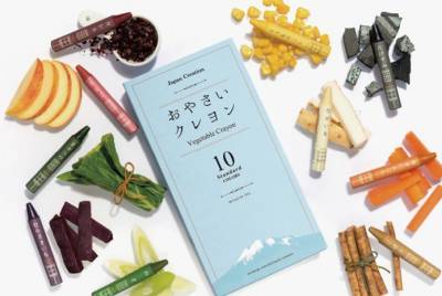 Японцы изобрели цветные карандаши из риса и пищевых отходов