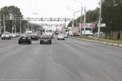 ПУВР предложили увеличить количество полос на двух участках Московского шоссе в Рязани