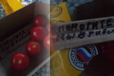 В упаковке с помидорами нашли записку «Помогите, мы в рабстве»