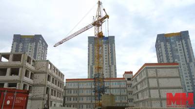 В Брилевичах строят самую большую школу в Минске