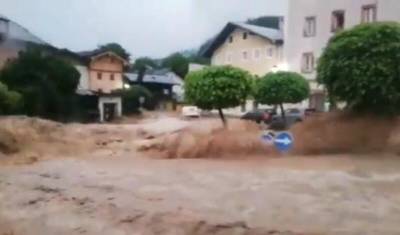Циклон «Берндт» вызвал наводнения в Австрии