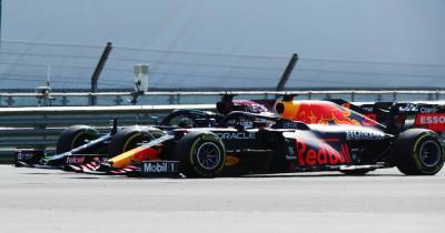 Гонку "Формулы-1" приостановили в Британии после аварии Ферстаппена
