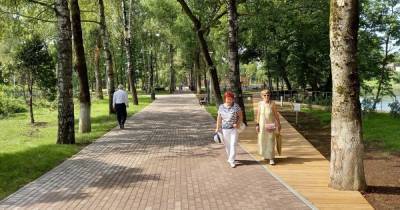 В Немане открыли парк и площадь у замка Рагнит, благоустроенные за 67,8 млн рублей