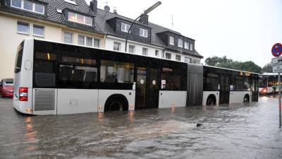Несколько регионов Австрии затопило после сильных дождей с грозами