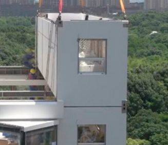 В Китае 10-этажный жилой дом построили за 28 часов 45 минут. ФОТО