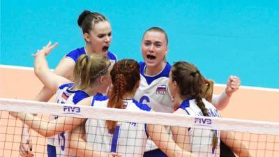 Женская сборная РФ по волейболу выиграла бронзу в молодежном ЧМ
