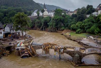 Как немцы переживают «наводнение века» на западе страны