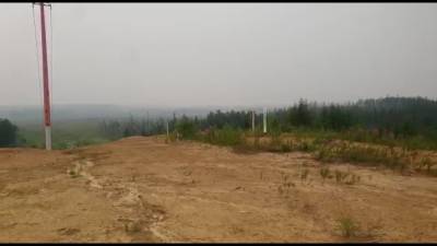 Север Сахалина окутало дымом из-за пожаров на материке