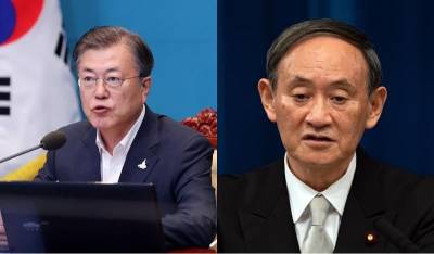 Премьер Японии и президент Южной Кореи проведут встречу 23 июля