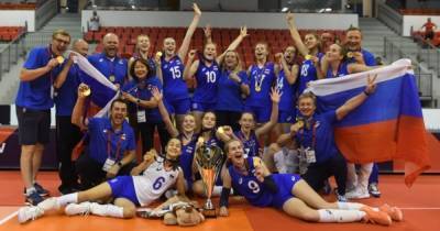 Волейболистки калининградского «Локомотива» завоевали золото первенства Европы