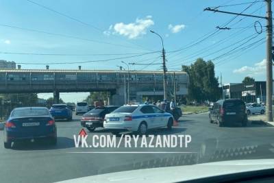 В ДТП напротив Центрального автовокзала в Рязани никто не пострадал