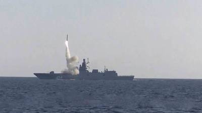 Фрегат «Адмирал флота Горшков» успешно выполнил стрельбу гиперзвуковой ракетой «Циркон»
