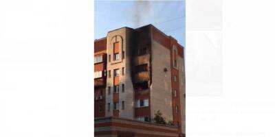 Предварительная версия пожара в элитном доме на Депутатской – короткое замыкание