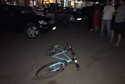 В Рязани водитель Mercedes-Benz сбил подростка-велосипедиста