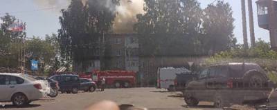 В Иванове сгорела крыша недавно отремонтированного жилого дома