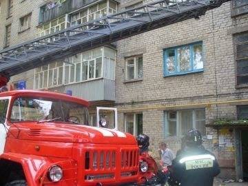 В Димитровграде в многоэтажном доме горела квартира. Погиб хозяин жилища