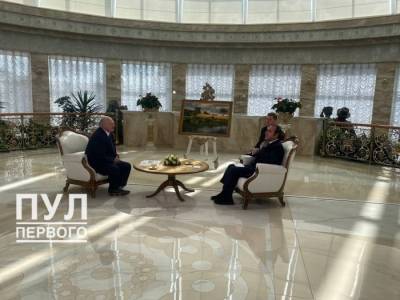 Александр Лукашенко дал интервью телеканалу Sky News Arabia