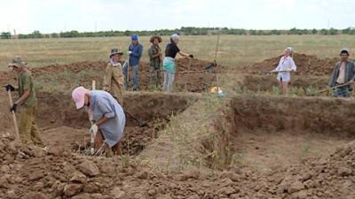 Археологи из Волгограда нашли редкое захоронение половецкого воина