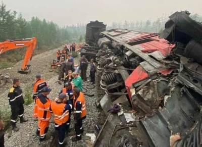 Лобовое столкновение поездов в Приамурье: есть жертвы