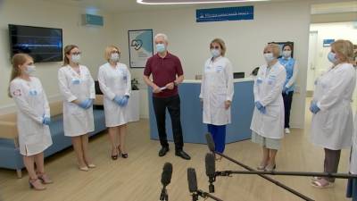 Новости на "России 24". Собянин надеется, что скоро медперсонал вернется к амбулаторной помощи