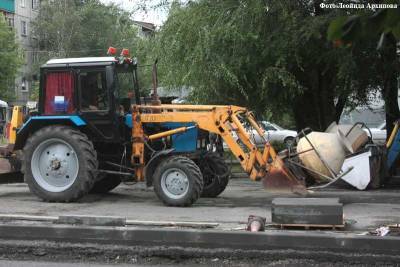 В Кургане продолжается ремонт дорог