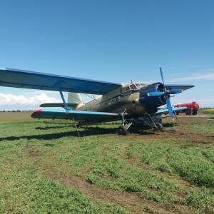 В Запорожской области фермерское хозяйство незаконно обрабатывало поля пестицидами с самолета