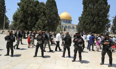 Израиль - Иерусалим: Мусульмане в ярости евреи открыто молятся на Храмовой горе