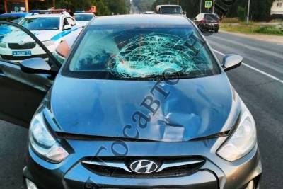В Туле на Орловском шоссе иномарка сбила женщину
