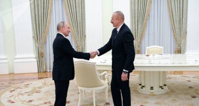 Путин встретится с Алиевым 20 июля в Москве: основное внимание будет уделено Карабаху