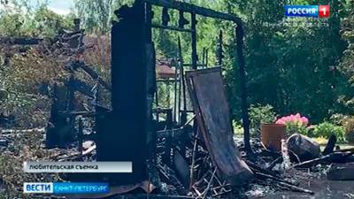 Пенсионеры и их правнучка погибли в результате пожара в Отрадном