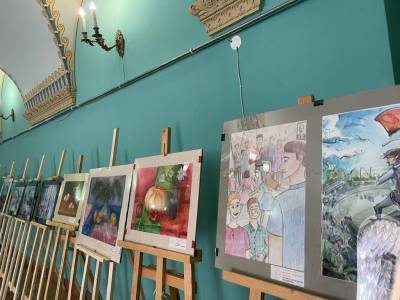 В Санкт-Петербурге открылась выставка детского художественного творчества Республики Коми "Мой край - моё вдохновение..."