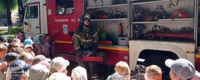 Воспитанникам МДОУ №72 Раменского напомнили правила пожарной безопасности
