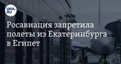Росавиация запретила полеты из Екатеринбурга в Египет