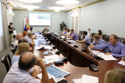 Игорь Артамонов и члены Градостроительного совета обсудили перспективную застройку областного центра