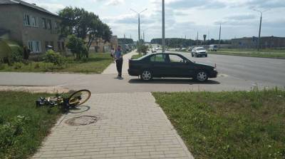 «Ниссан» сбил 43-летнего велосипедиста в Гродно
