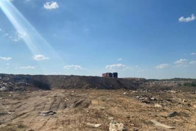 Пожар на свалке мусора под Евпаторией потушили за три дня