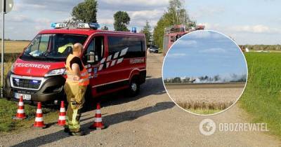 В Германии упал самолет с пассажирами, среди погибших подростки, фото