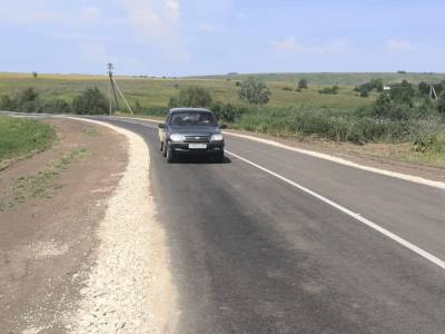 Дорогу к селу Малое Мурашкино отремонтировали за 25 млн рублей