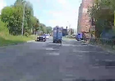 Массовое ДТП на Михайловском шоссе сняли на видео