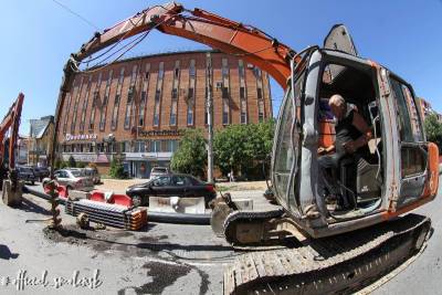 Как проходит ремонт улицы Нормандии-Неман в Смоленске