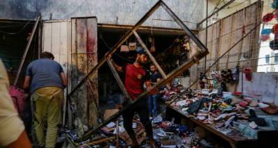 Взрыв на рынке в Багдаде унес около 20 жизней - видео