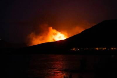 Пожар уничтожил 400 гектаров природного парка в Испании
