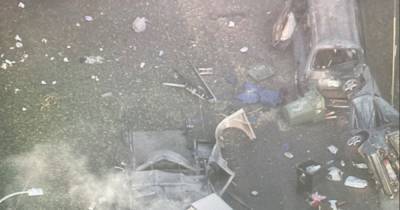 В США взорвался грузовик с фейерверками, 17 человек пострадали