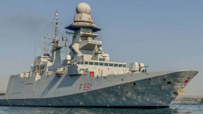 Итальянский фрегат вошел в Черное море