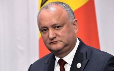 Додон заявил об активном вмешательстве Запада в выборы в Молдавии
