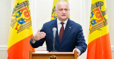 Додон обвинил Запад во вмешательстве в выборы в Молдавии