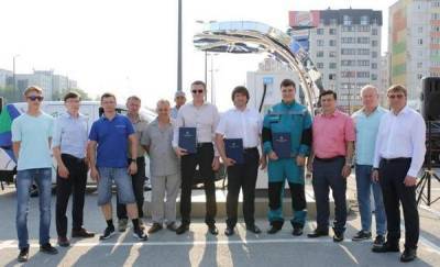 СУЭНКО установила первую электрозарядную станцию в Тобольске